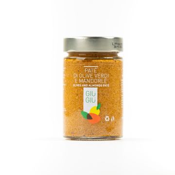 giù giù patè olive olive verdi mandorle gr. 200 prezzemolo e vitale